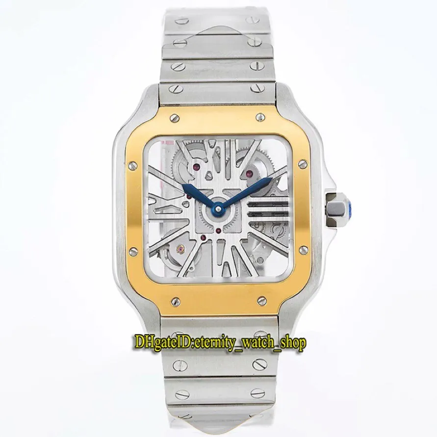 Eternity Watches v3 Обновления версии RRF 0015 Horloge Skeleton LM 0012 Швейцарская Ronda 4S20 кварцевые мужские