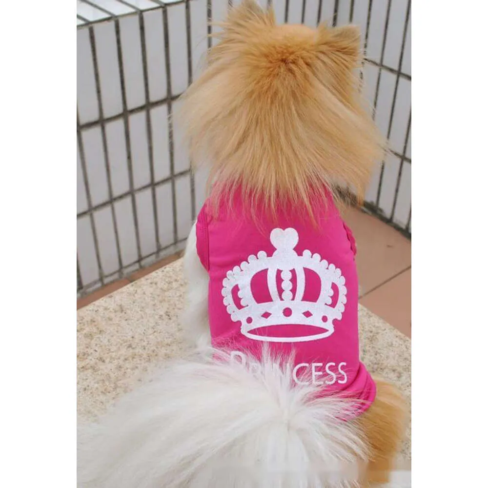 Hundväst Hög klädkvalitet Pet Costume Coat Summer Breattable Pet Clothes Cats Teddy Bichon Dog Apparel XS/S/M/L