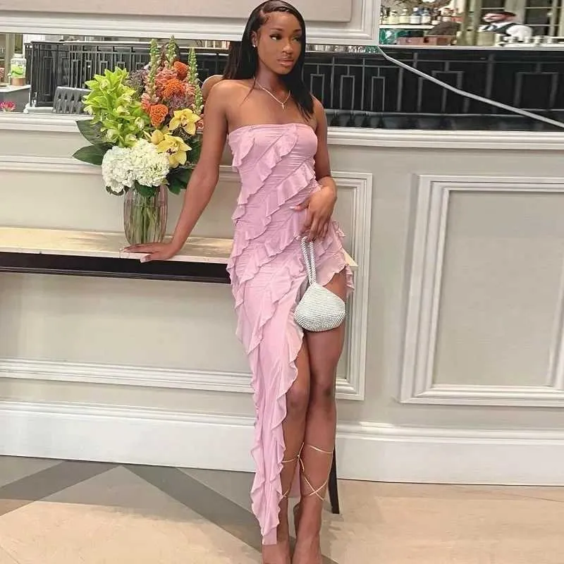 tube top dress Palmer Terry Strapless Tube Dress main image 0