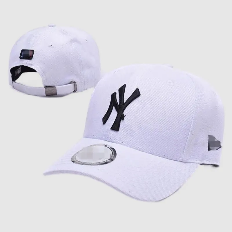 Casquette Luxe Designer hoeden voor mannen NY Baseball cap Classic Summer Outdoor Sun Protection Baseball Caps Woman Letter Basic ornament Hg154 B4