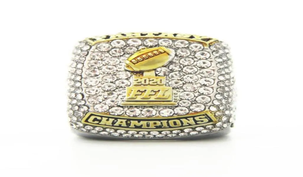 2020 Fantasy Football League ring football fans ring men women gift ring size 813 choose your size6478954
