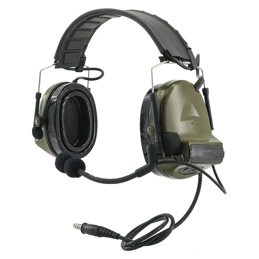 Casque coamtac détachable COAMTAC RÉDUCTION DE NUTS ACTIVE Protection auditive Comtac II Casque Airsoft pour les écouteurs de chasse 240507