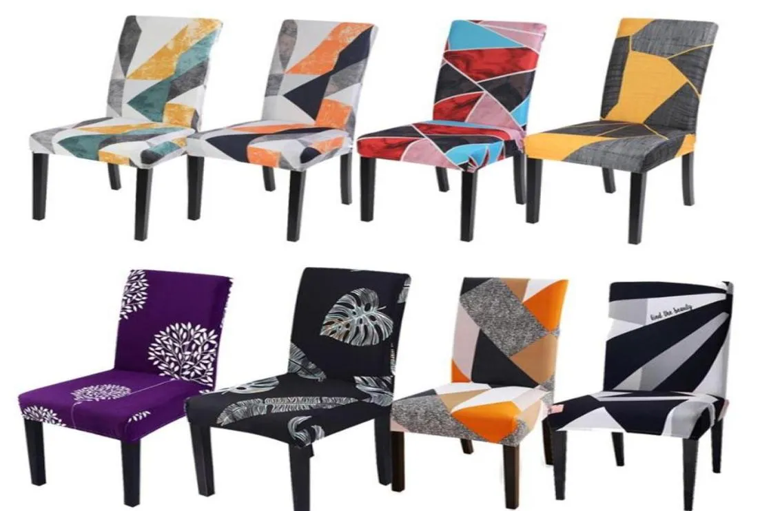 Couvoirs de chaise imprimés Couvertures de chaise de taille universelle en spandex pour la couverture de couverture de siège EL STRAUT303G8684099