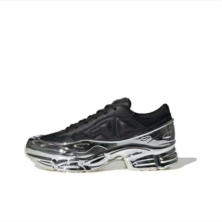 Raf Simon Ozweego Casual Schoenen Clunky Metallic Silver Originals Shock Roller Men Dames Klassieke Sneakers Zwart Blauw Roze Rode Dorky Trainers Buiten Van 110 82 DHgate