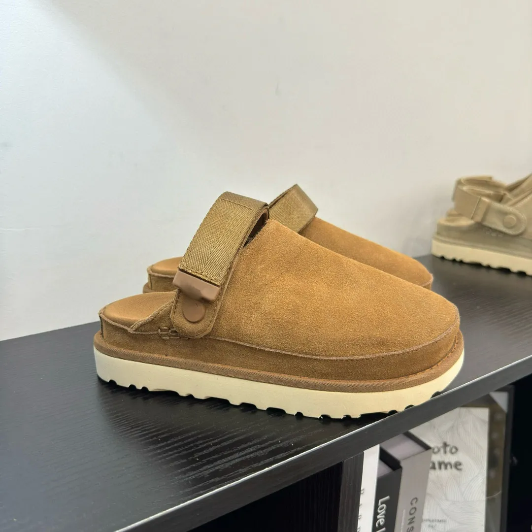 Australia Designer Bos1tons 1clog Slides Platforma Kaptaki Pokój Dom Kobiety Mężczyzn Buty Sandały Sandały Tazz Tasman Ulubione suwaki Cork Dolny rozmiar EU42