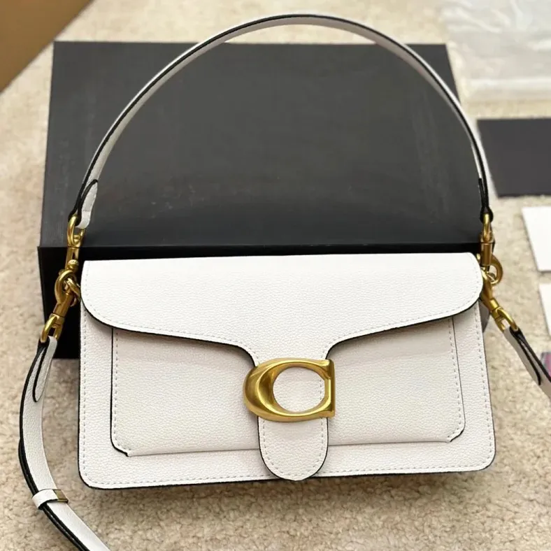 Дизайнерская сумка мода мода на плечо дизайнер Tabby Bag Высококачественная кожаная роскошная сумка для роскошной конверт дамы моды моды багет