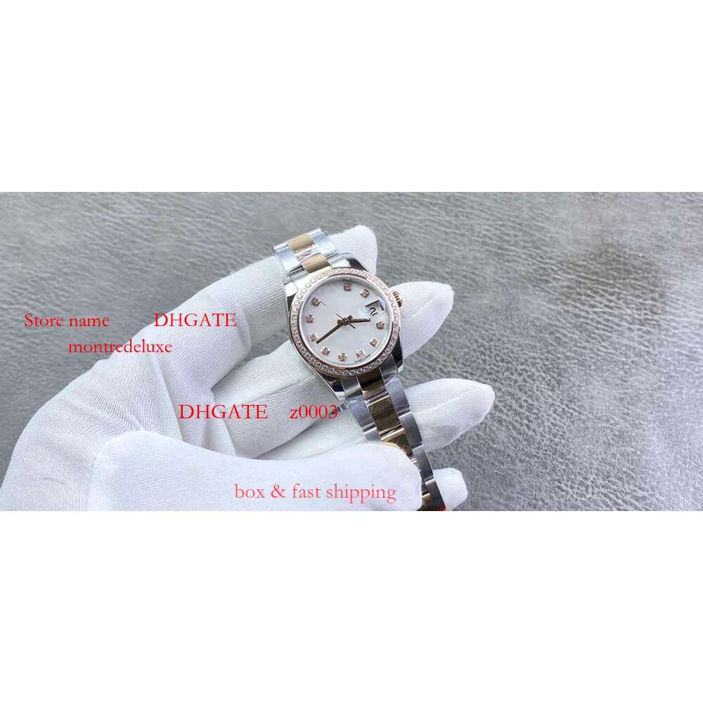 Diamond Aaaaa Pearl Watch Dial Dial del Design 36MM Design Precision Luminous Populante 31mm Donne Meccanica MECCANICA AUTOMATICA 278271 OLEX 976