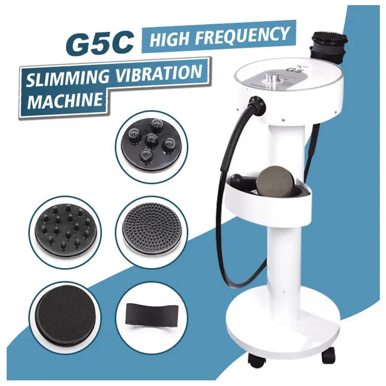 G5 Vibratie Vacuüm lichaam Massage Slankmachine Anti -cellulitis Gewichtsverlies Vorm Vibrerend vet Verminder 8 koppen Trolley 240430
