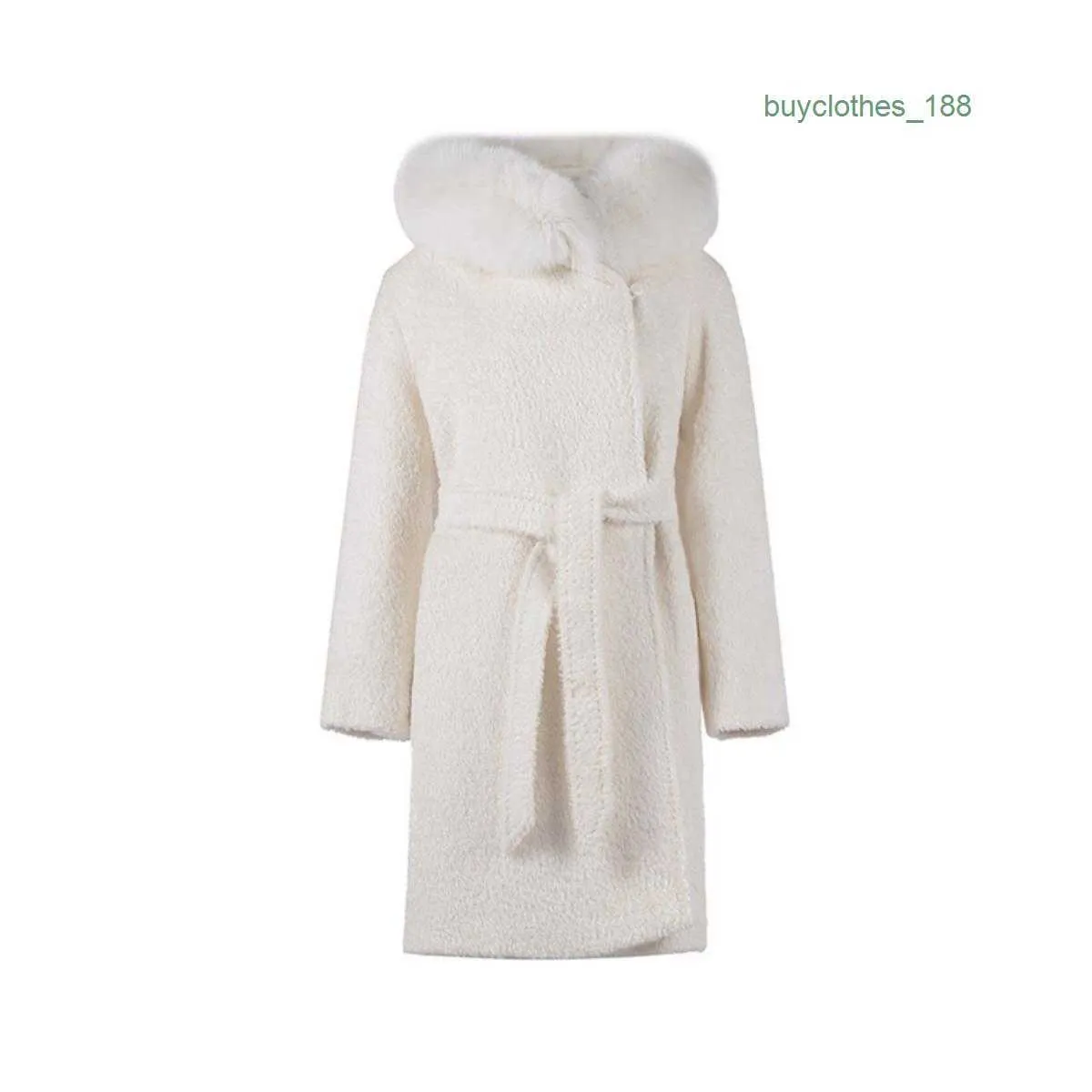 Trench femminili cappotto di moda Luxury Wool's Wool Masches Desiglle