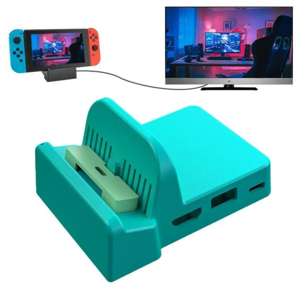 Racks Nintendo Switch TV Basis Shell Tragbares DIY -Ladedock -Kühlständer -Halter -Docking -Sender für NS Switch