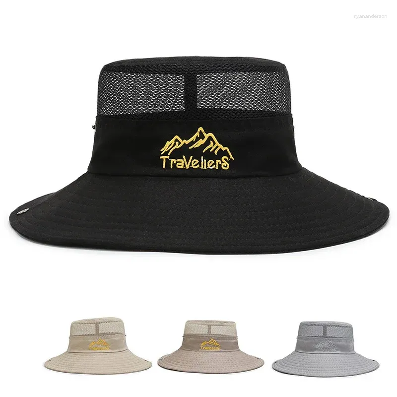 Bérets 2024 Adventure extérieure pour hommes et femmes Caps d'alpinisme chapeaux de soleil