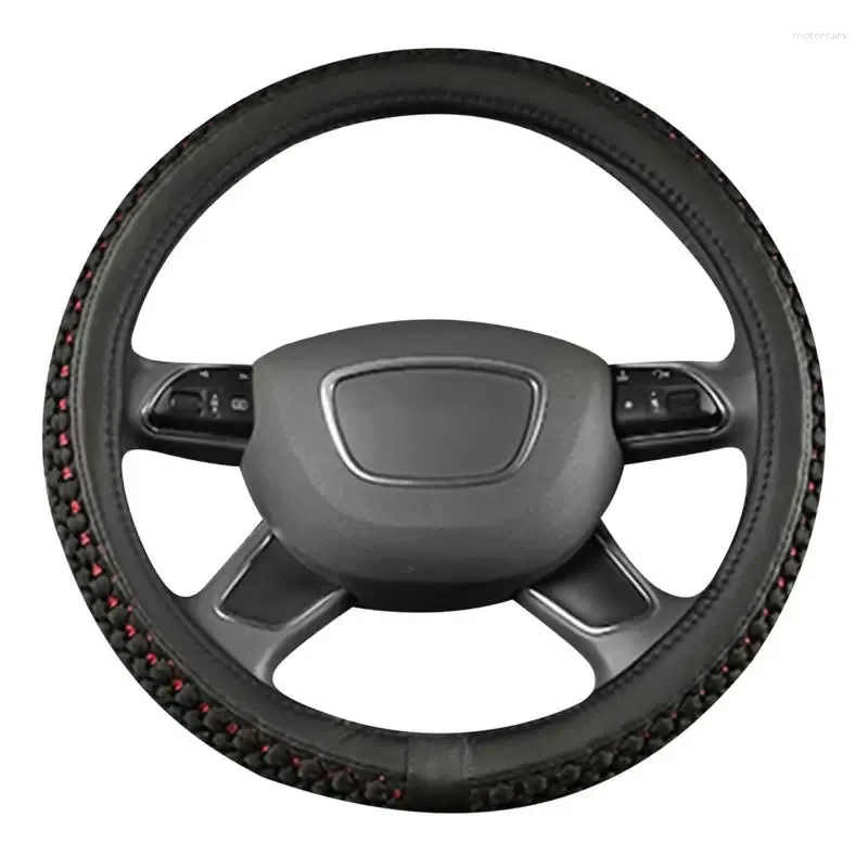 Steering Wheel Covers Ice Silk Cover Non-Slip Breathable Vehicle Hand Pad Auto Car