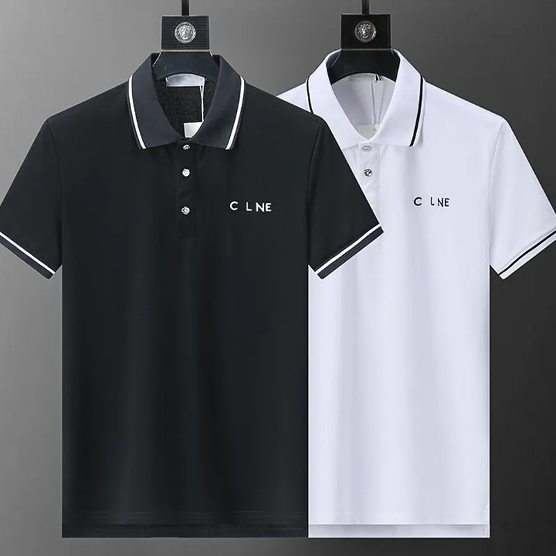 Designer Luxus-Männer Polos Golf Polo Shirts Sommer lässig Feuchtigkeit Dochte Stickerei Kurzärmele T-Shirt reines Baumwoll-T-Shirt Schnelltrockne Männer Tees T-Shirts Tops