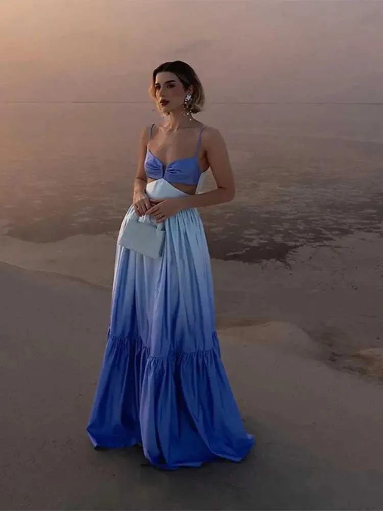 halter neck dress red carpet The Sharon Keyser Collection main image 0