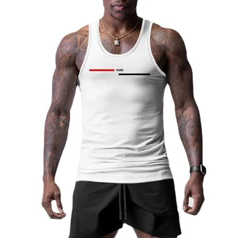 Men's Tank Tops Mesh Quick Dry Fitness Muscle Tank Tops Gym Bodybuilding Running Sport T-Shirts Mens Slim Fit Breathable Training Undershirt Y240507