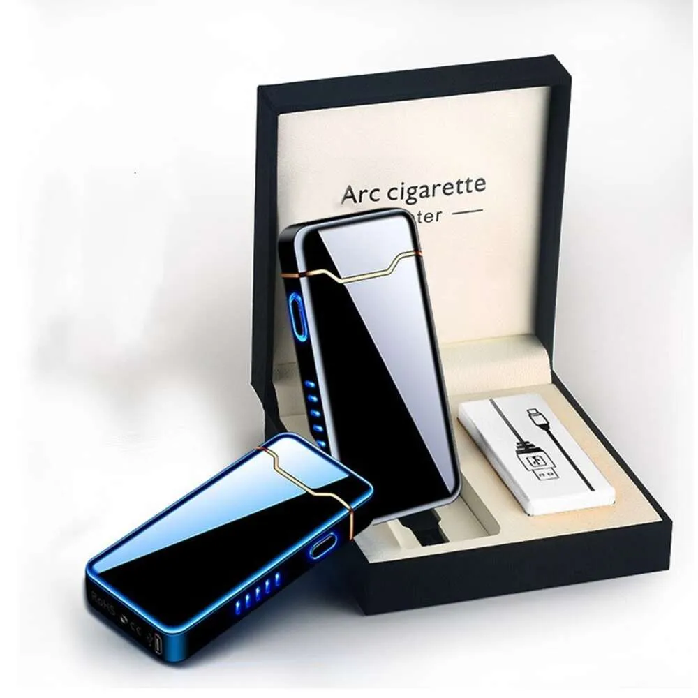 Vente directe de la boîte à flamme haute puissance Emballage cadeau USB Arc de chargement plus léger