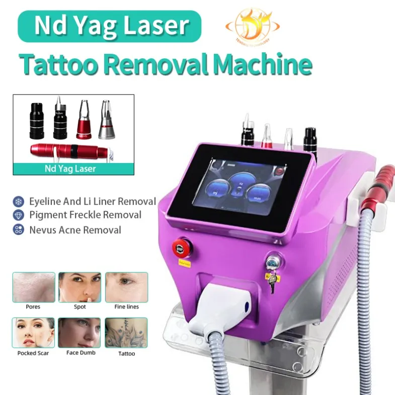 Ipl Machine Skin Care Tattoo Removal Picosecond Laser Device 1064Nm 532Nm 755Mm Pico Ance Rejuvenation Salon Clinic Use