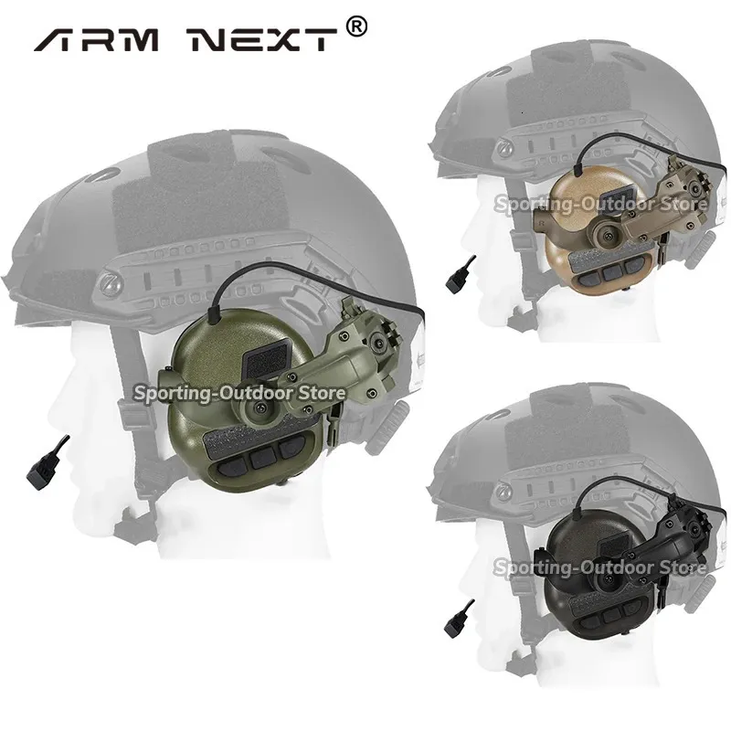 Military Tactical Headset: Noise Cancelling Shooting