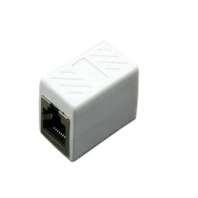 Neues RJ45 -Netzwerk weiblicher Adapter schwarz weiblich an weibliche Anschlusskuppler Extender RJ 45 Ethernet -Kabelverlängerungs -Konverteradapter