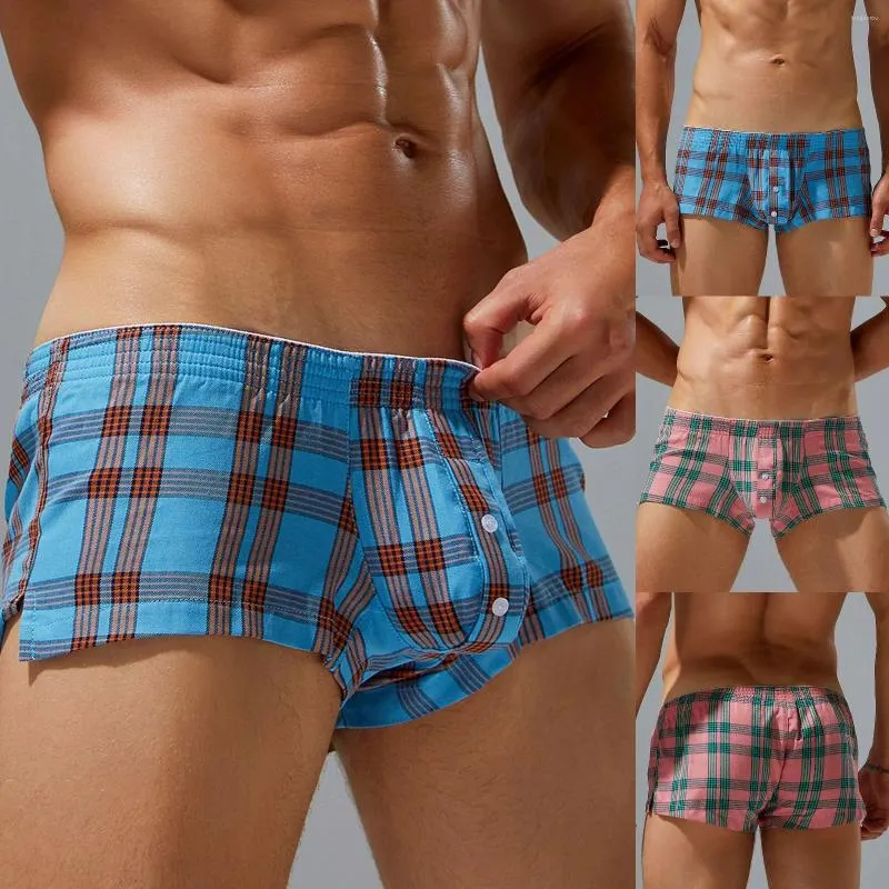 Underpants Mens Casual Fashion Pants Shorts Youth Ploid Subcipini Subcivi sciolti biancheria intima sexy da uomo sexy