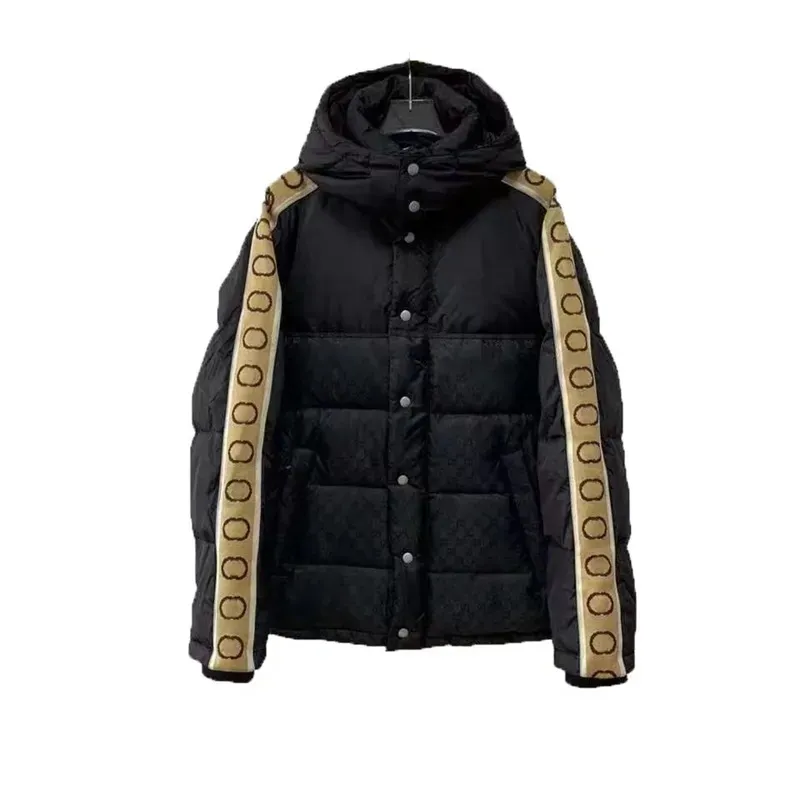 Erkek kadın ceket aşağı ceket tasarımcısı kış moda büyük çok yönlü gündelik hip hop sokak çift boyutu S-5XL