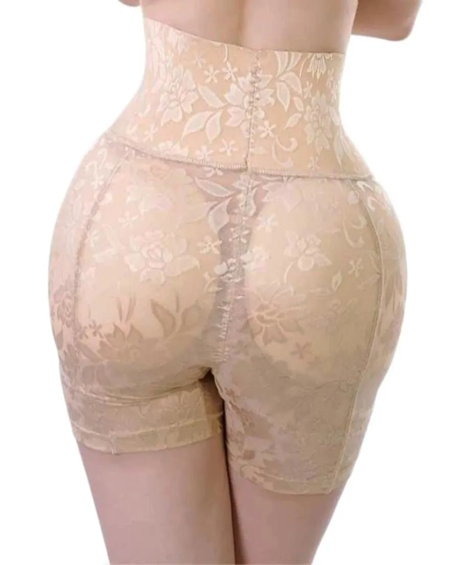 Panty Big Ass Hip Enchancer High Taist Trainer Body Shapers Femmes Sexy Wedding Underwear Butt Butters Control Pappewear6319779