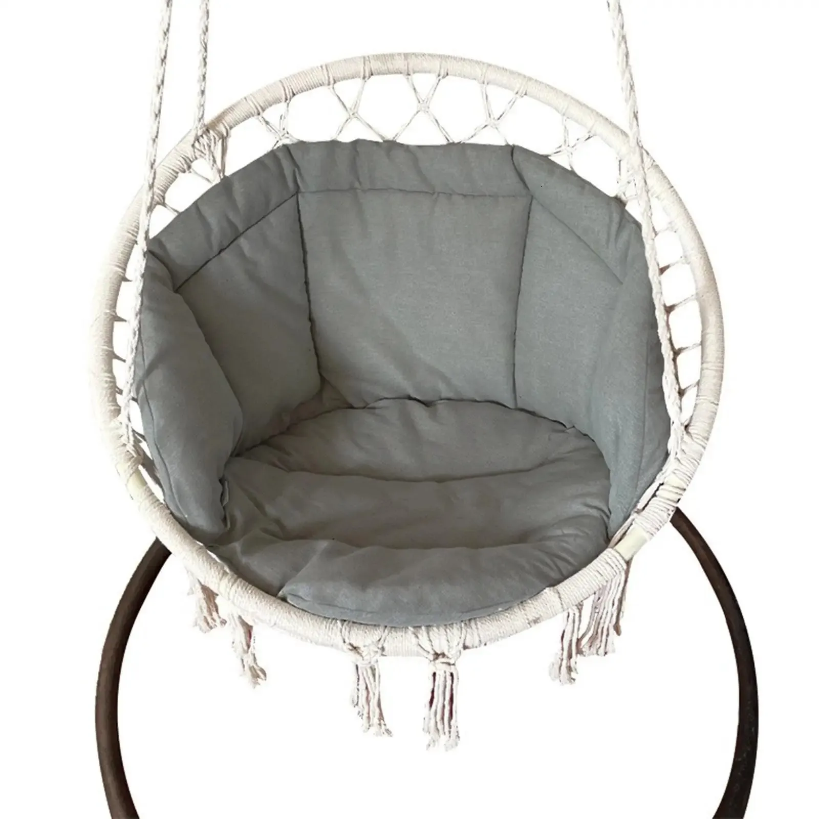 Swing Seat Cushion Egg Chair Cushion Hammock Chair Cushion Patio Hanging Egg Chair Pad Yard Hanging Chair Pad for Hanging Chair