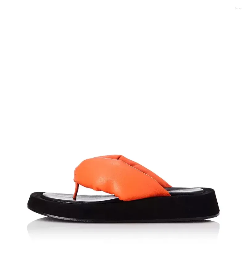 Slippers Summer Designer Flip Flops Custom Mules Thick Bottom Sandals For Women
