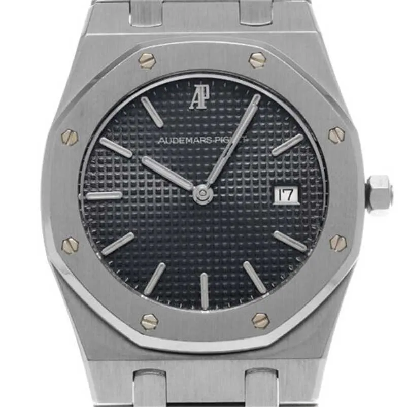 Designer Audemar Pigue Watch Royal Oak APF Factory Royal Oak Date Quartz ST 56175/789 St Unisex # W095