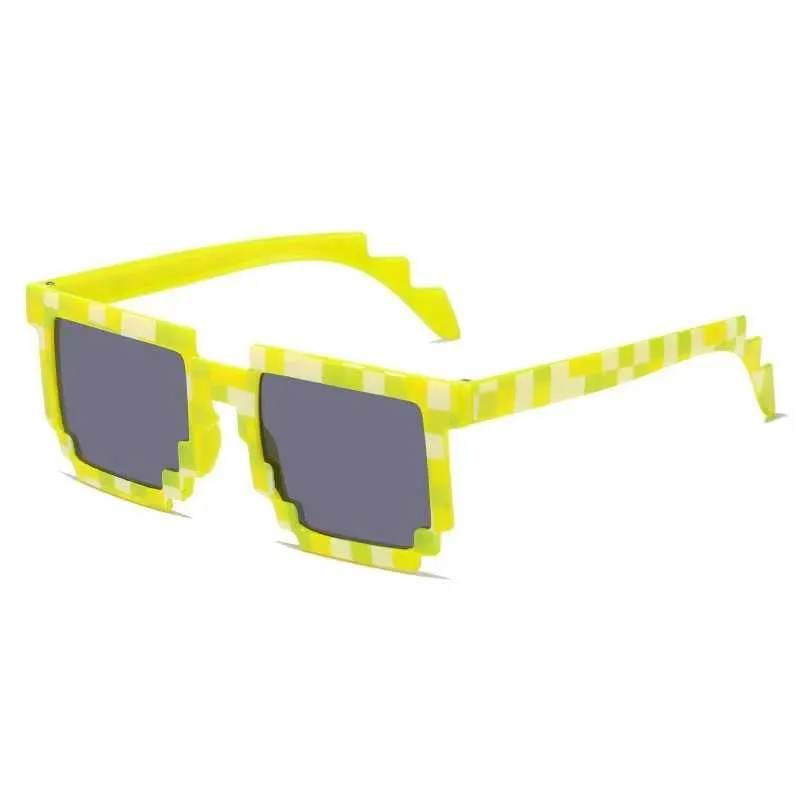 Lunettes de soleil Lunettes de soleil Nouvelles lunettes de soleil Type de lunettes de soleil Lunes de fête de marque pour hommes pixelise