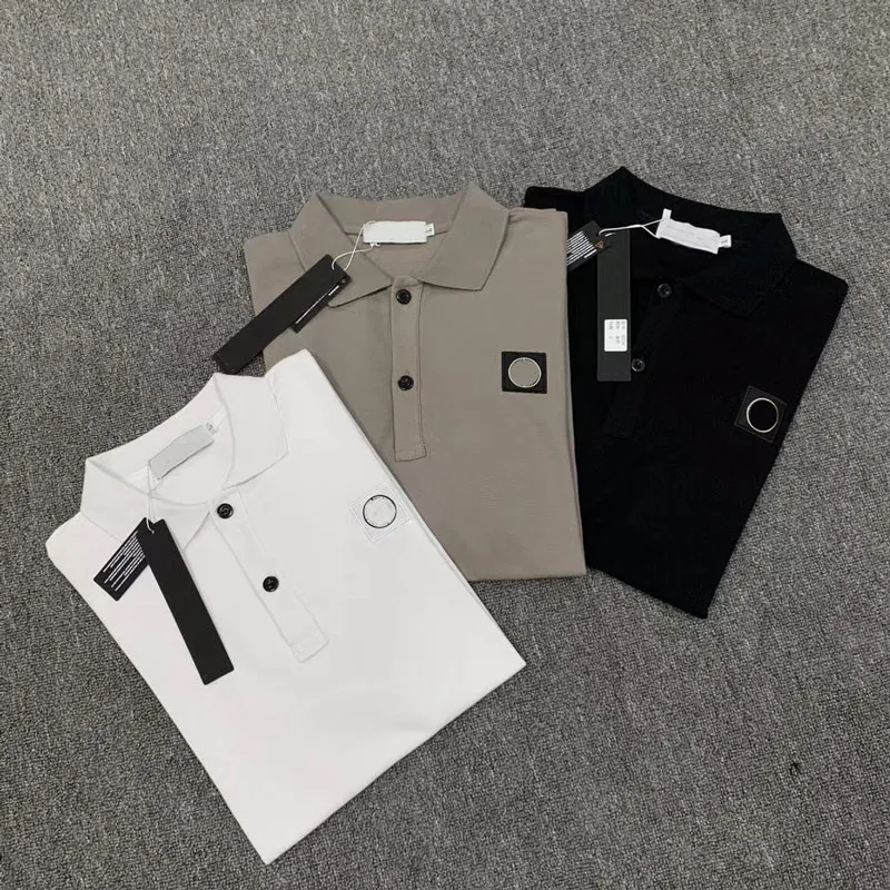 Men Polo Shirt Designer Polo modieuze vier in het nauw gedreven ster met ronde borduurpatroon luxe kledingstraat Polo shirts mouwen 24SS