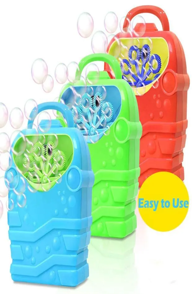 Bubble Machine Kids Durable Automatic Buble Blower Toy Outdoor For Girl Boy1164007