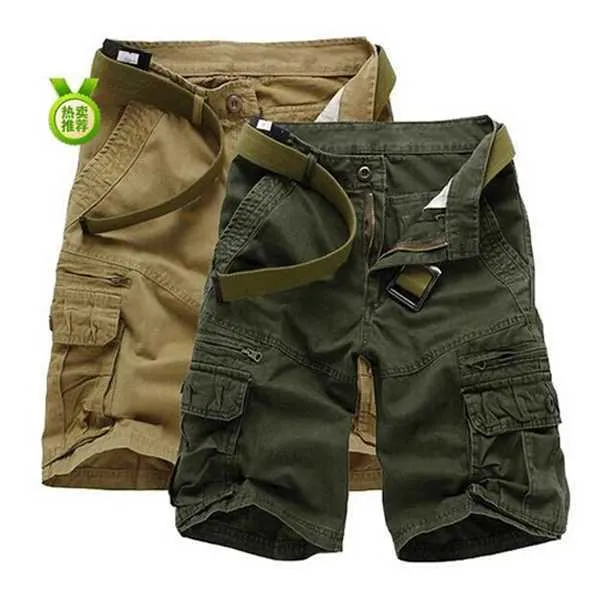 Men shorts 2015 New Summer style multi-pocket camouflage cargo shorts Top quty mens board shorts 5 colors