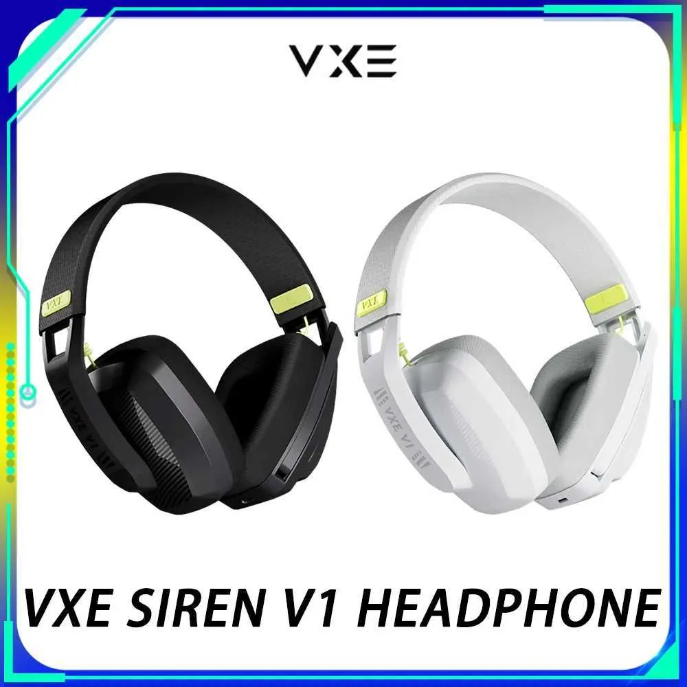 Headsets vgn vxe alarm v1 oortelefoon dubbele modus draadloze bluetooth oortelefoon lange batterij levensduur lawaai reductie pc accessoires speler cadeau j240508