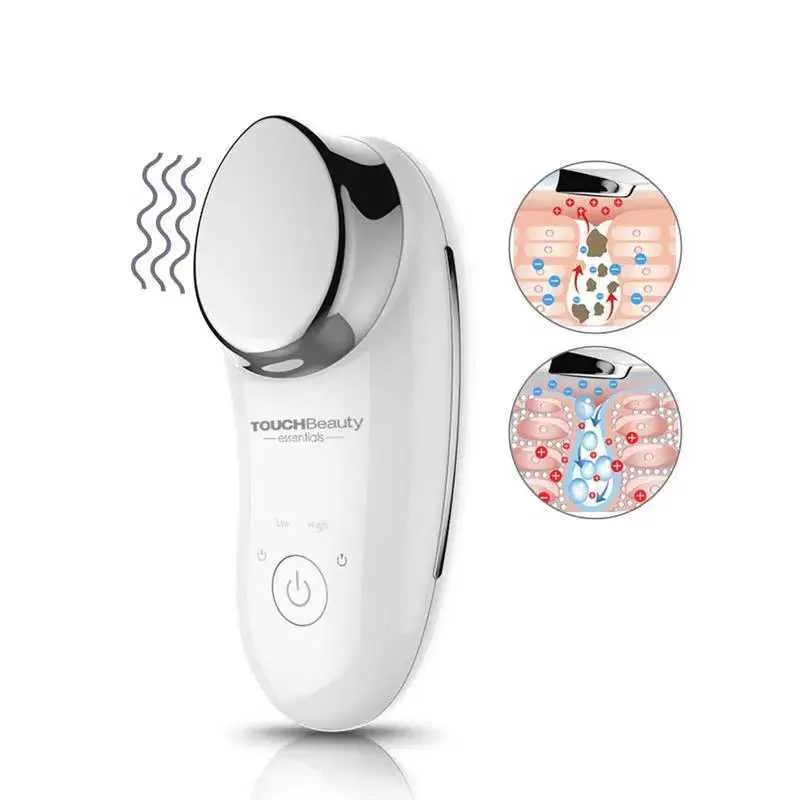 Home Beauty Instrument Instrument Wireless Electric Nowo mini fala dźwiękowa urządzenie do masażu twarzy INMONE INGROMOWANE WIBRACJE Głębokie czyszczenie Spa Q240507