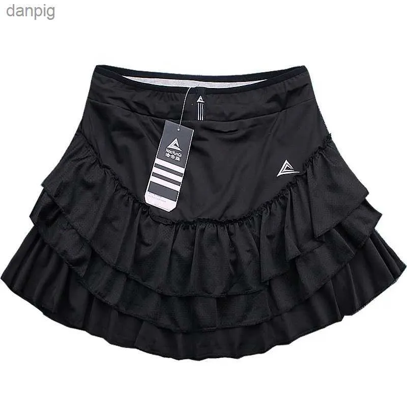 Юбки быстро сухой спортивная теннисная юбка Женщины Пушистые торты фитнес -бег одея