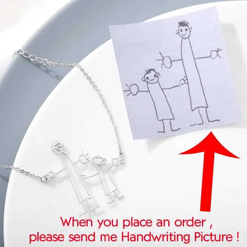 Pulseras Cus Nombre Joyería Acero Inoxidable Escritura A Mano Firma Imagen Placa De Identificación Pulsera De Dijes Amantes Mejores Amigos_voghion.com
