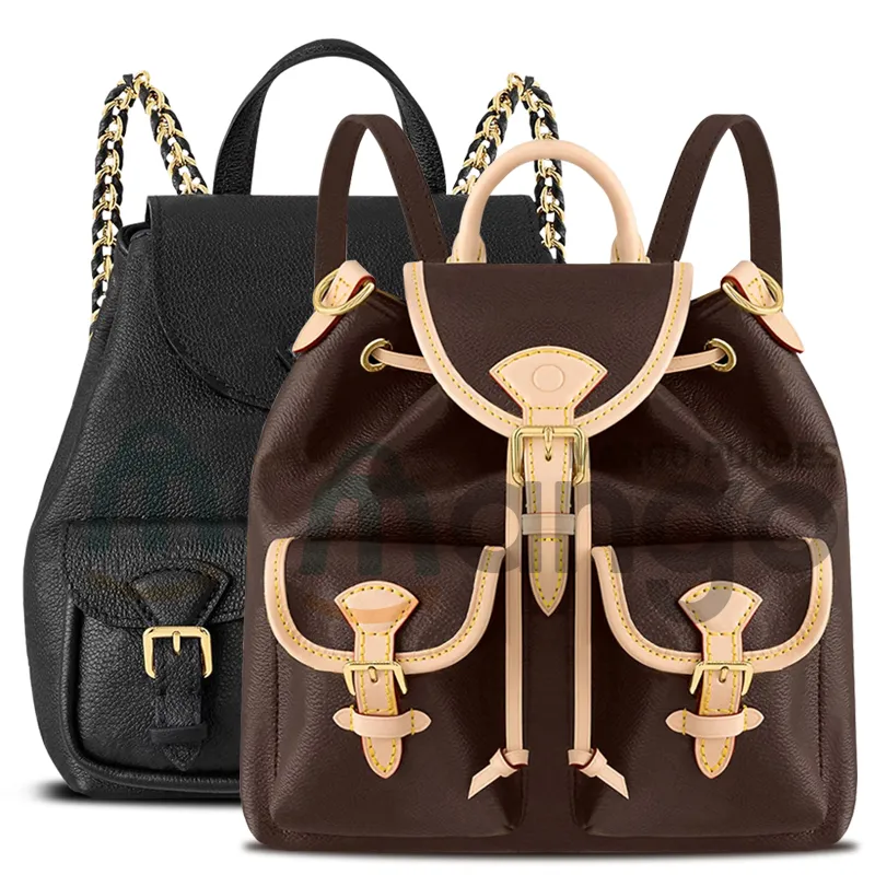 Dames designer tas school rugzakken klassieke mode tas tas rugzak schoudertas met doos