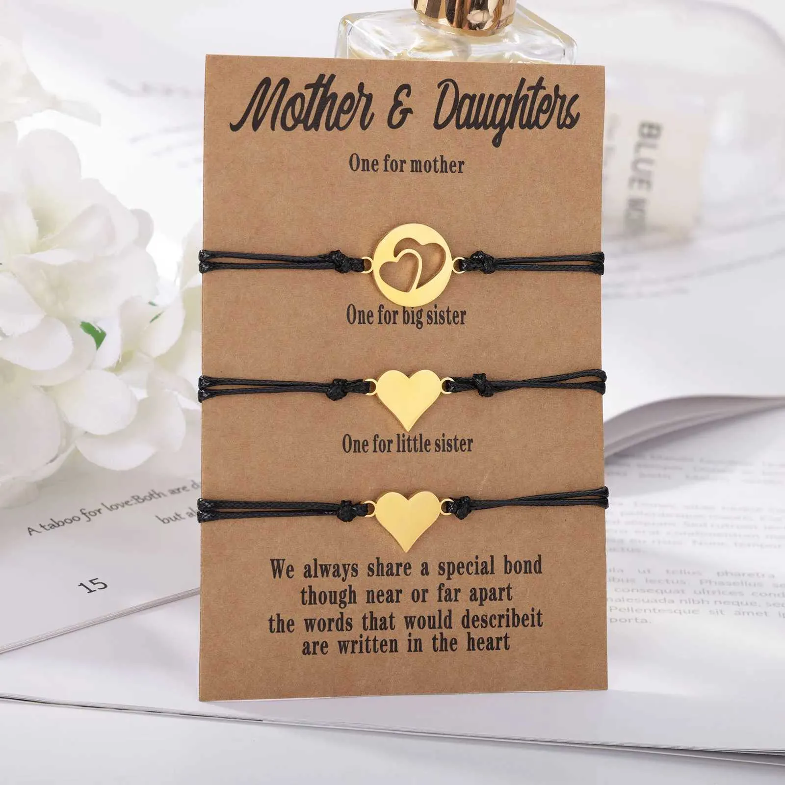 3-teiliges Armbandset Generationen Edelstahl Für Damen_voghion.com