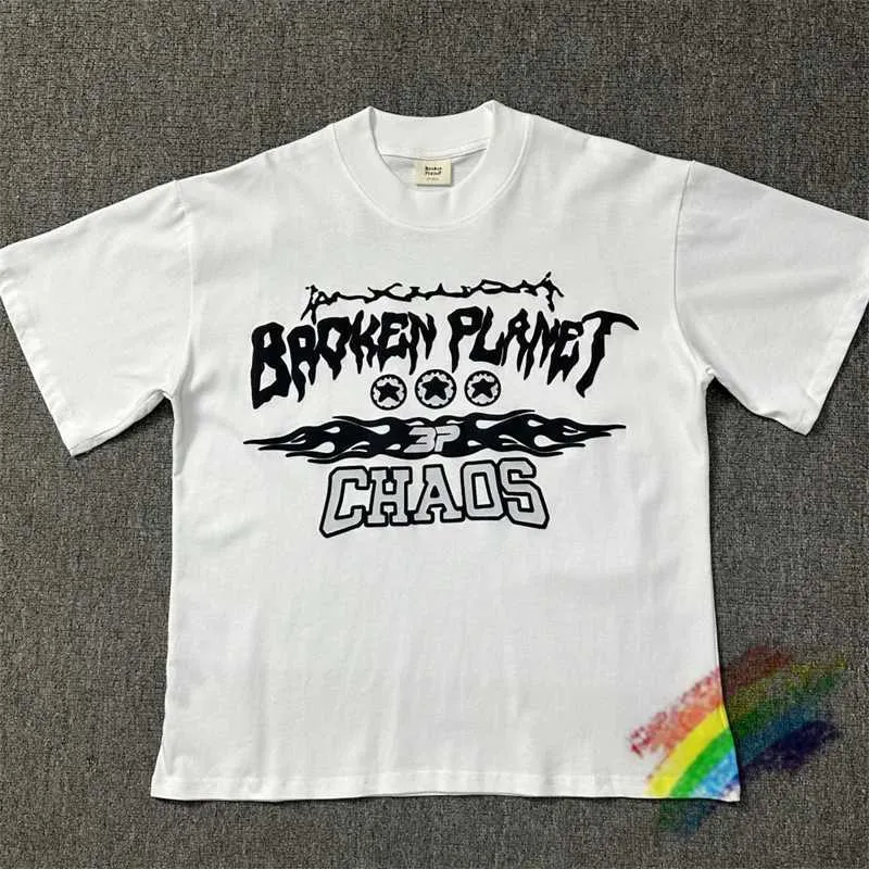 T-shirts pour hommes Plante Broken Planet T-shirt Men Femmes Best Quty Sanskrit Printing T-shirt Tops T T240508
