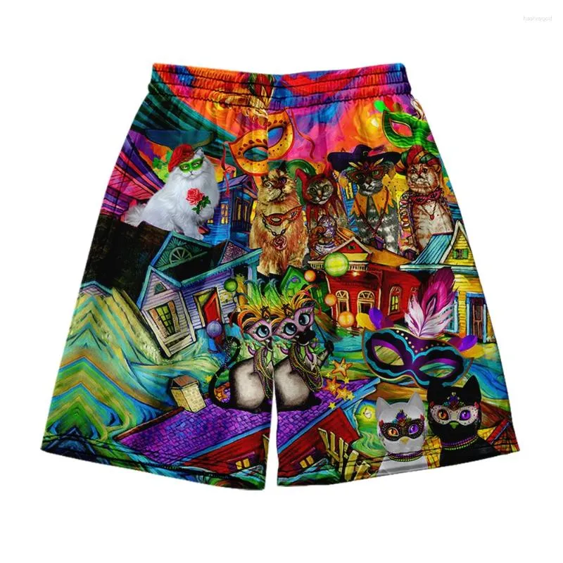 Men's Shorts Hawaiian Beach And Women's Clothing 3D Digital Printing Casual Fashion Trend Couple Pants