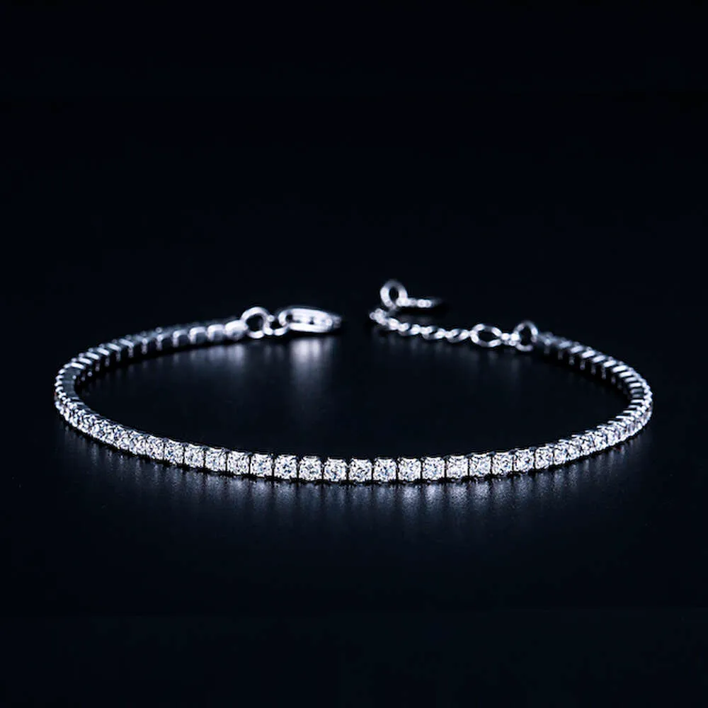 wholesale women jewelry fashion charming sterling sier tennis bracelet for girl lady womens social gathering fashion wear