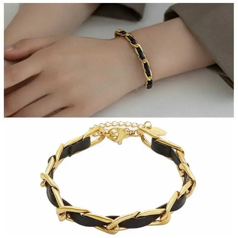 Layered Star Charm Bangle Bracelet Stainless Steel Golden Retro_voghion.com