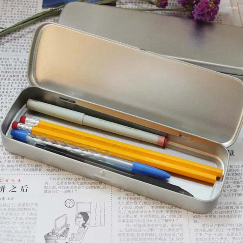 Versatile metallo matita per le forniture scolastiche di cartoleria di articoli di stoccaggio Student Boys Boys Girls Ideal
