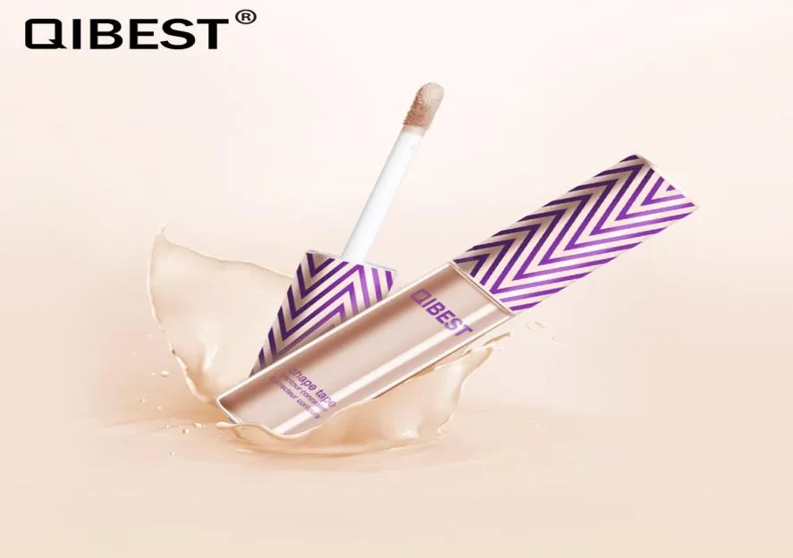 QIBEST Concealer Contour Waterproof Make Up Long Lasting Face Contouring Pore Acne Full Coverage Liquid Concealers Makeup1556655