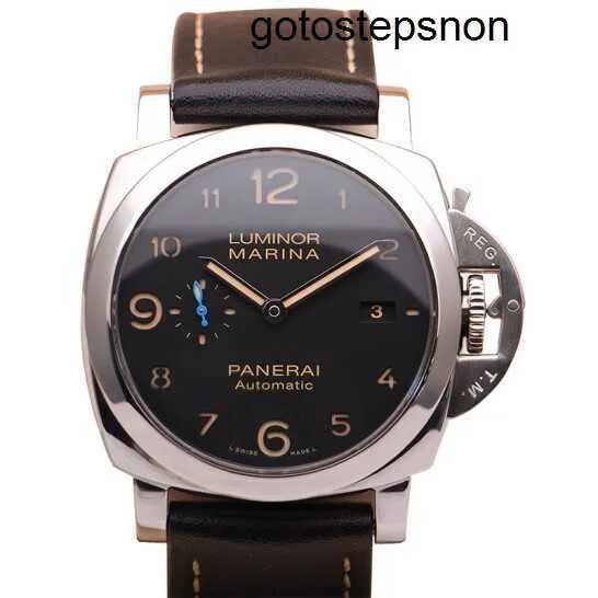 Бренд запястья часы Panerai Luminor Series стальные автоматические механические мужские часы 44 мм часы роскошные швейцарские часы PAM01359 Диаметр 44 мм