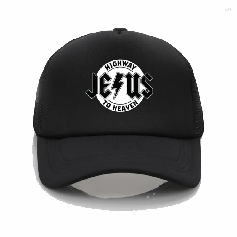 Ball Caps Fashion Jesus Highway To Heaven Printing Baseball Cap Men Women Adjustable Hat Snapback Summer Sun Hats