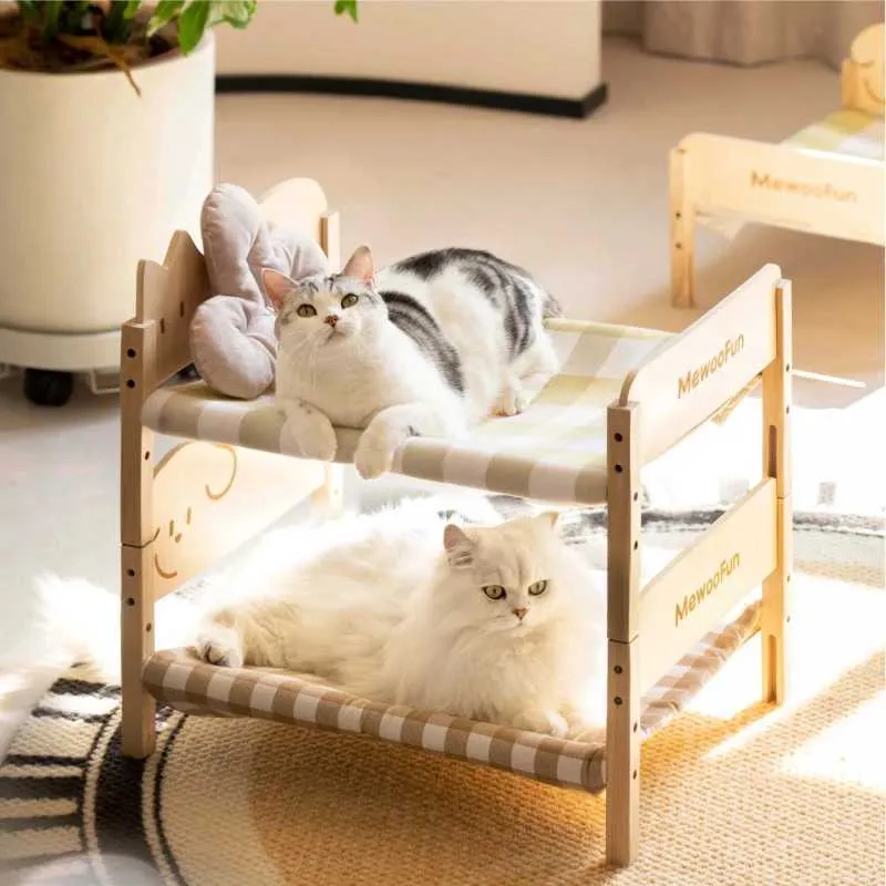 Cat in doll bed clearance