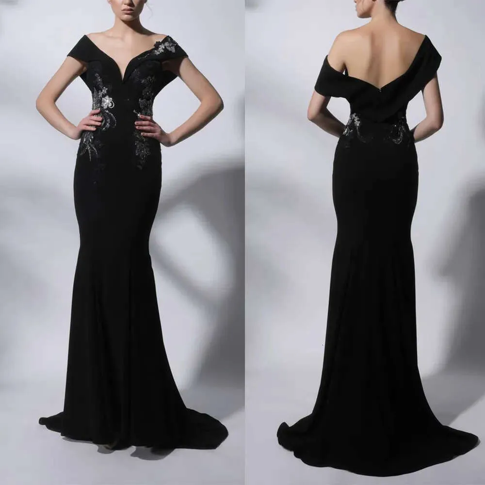 Black Fishtail Long Evening Dress Slim Fit for Dinner Annual Meeting  Birthday Performance from Dhgate Evening Dresses - price 222.58