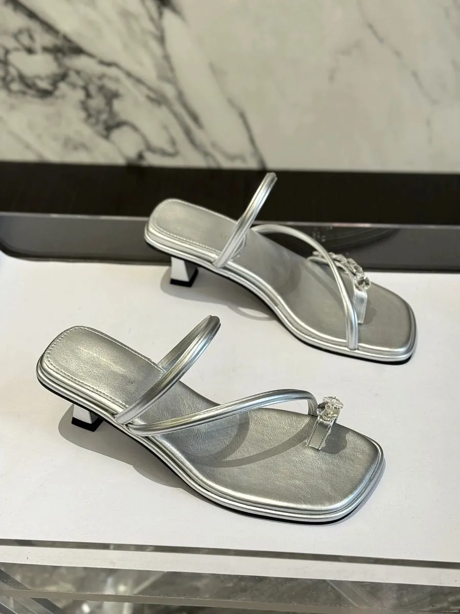 Smooth Block Summer Sandals Sandals женский классический бренд. Случайные женские внешние тапочки пляж